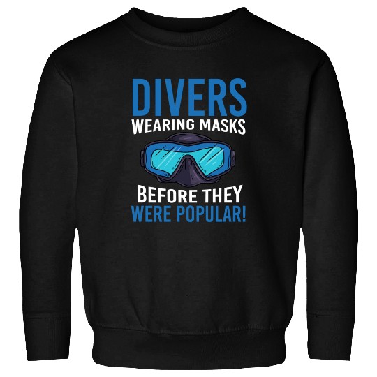 Scuba Diving Deep Sea Diving Snorkeling Diver Sweatshirts