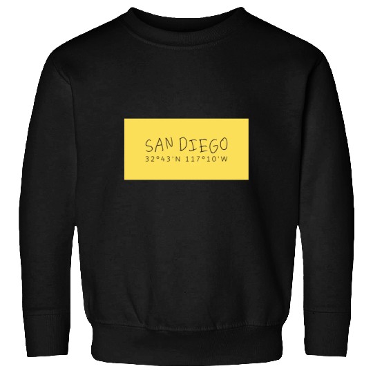 San Diego Coordinate's design Sweatshirts