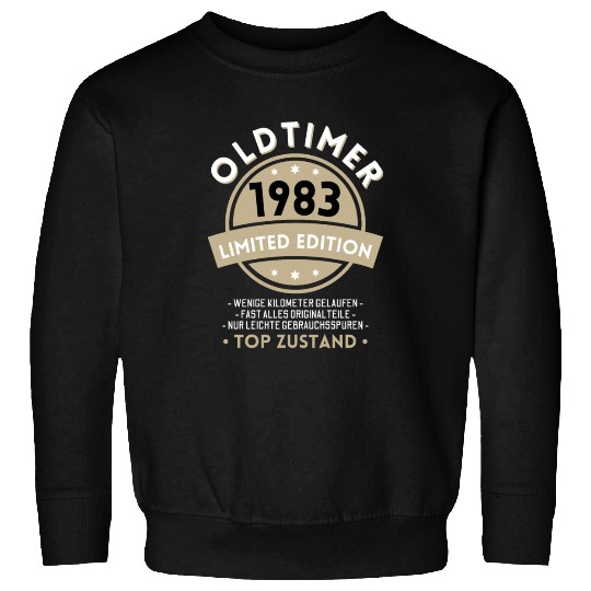 40th Birthday Vintage 1983 Sweatshirts