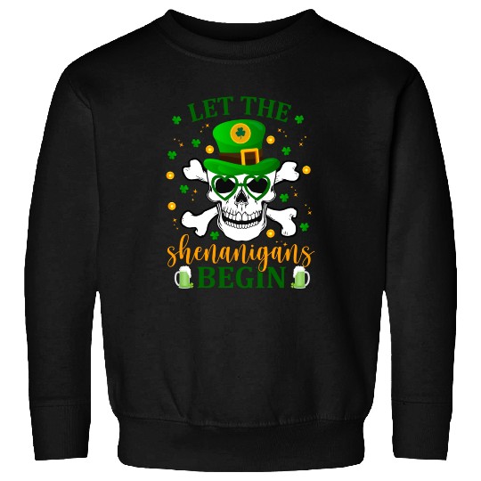 Let The Shenanigans Begin Pirate Sweatshirts|St