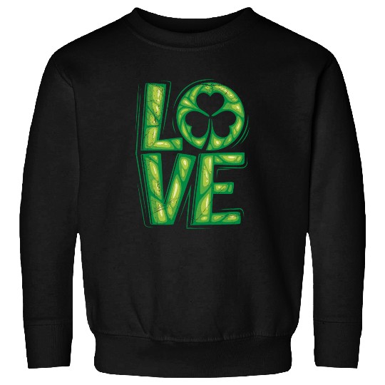 Shamrock lucky charm St. Patrick's Day Sweatshirts