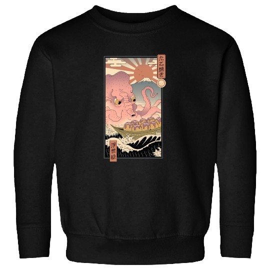 The Great Takoyaki Sweatshirts