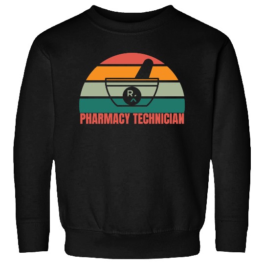Pharmacy Technician Half Sunset Sweatshirts