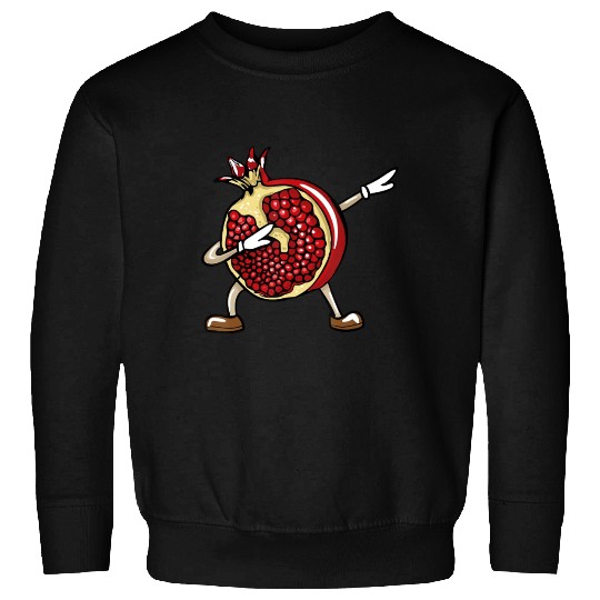 Funny Dabbing Pomegranate Lover Fruit Love Sweatshirts