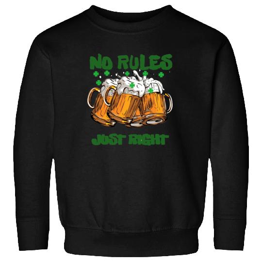 st paddy funny day, green beer Irish day Sweatshirts