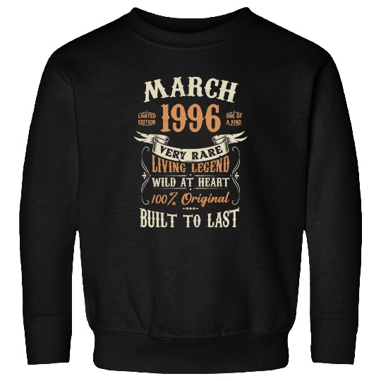 March 1996 Birthday Surprise Sweatshirts