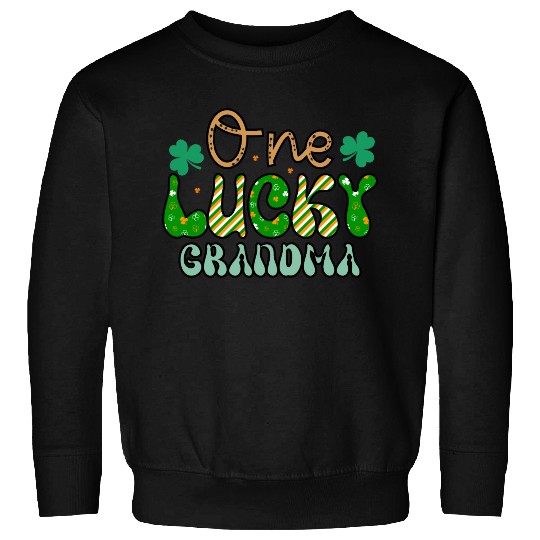 One luckyPatricks Day Sublimation Sweatshirts