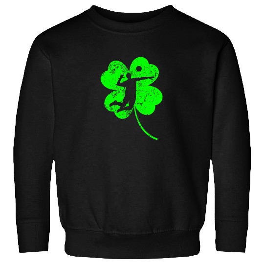 Volleyball St. Patrick's day shamrock Sweatshirts