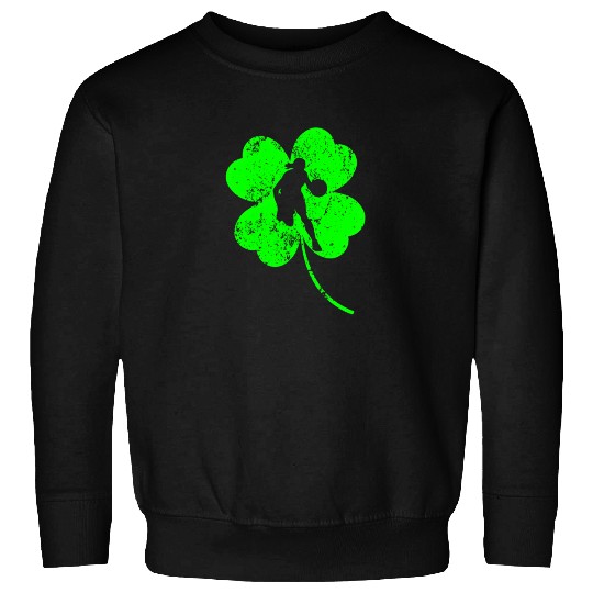 Basketball St. Patrick's day shamrock Sweatshirts