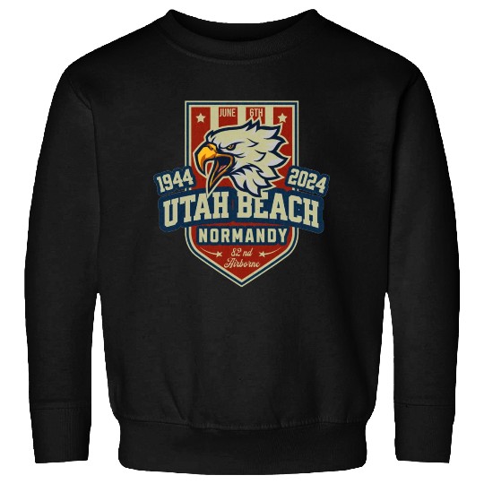 Utah Beach Normandy D DAY 80 th anniversary Sweatshirts