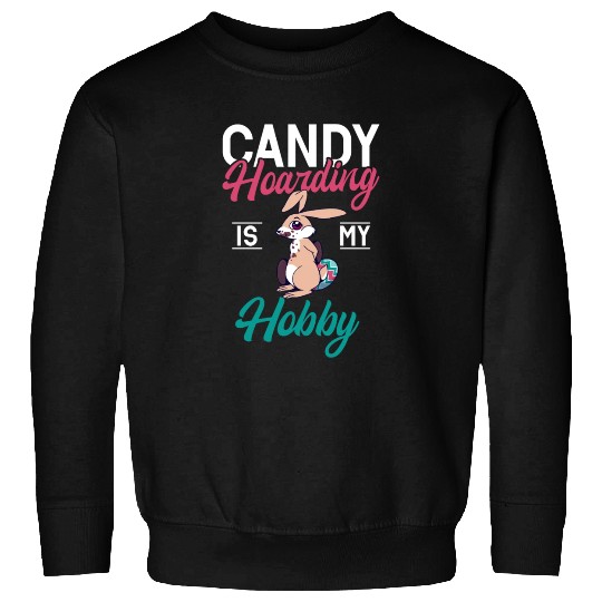 Happy Easter Motif Easter Eggs Funny Easter Bunny Sweatshirts