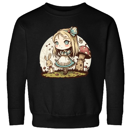 Chibi in Wonderland Sweatshirts