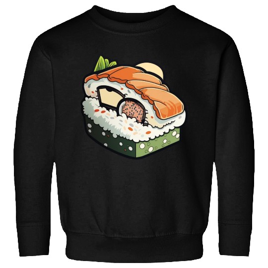 Sushi print Sweatshirts
