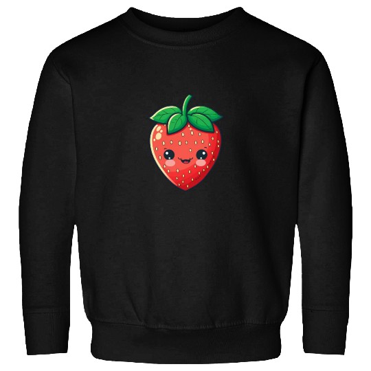 Cute Kawaii Strawberry Fruit Grower Farm Sweatshirts