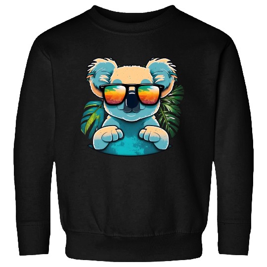 Tropical Koala Sunglasses Shades Australian Animal Sweatshirts