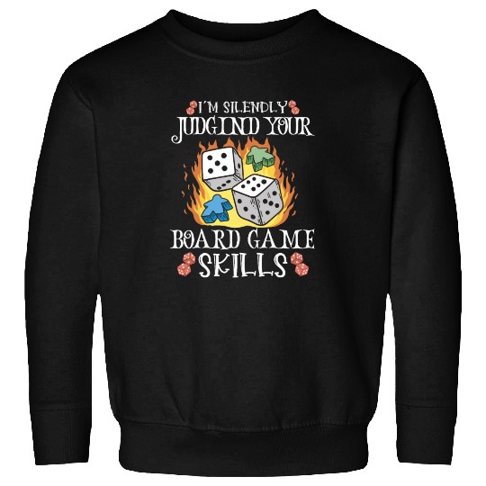 Wine Board Games Chess Board Game Player Gambling Sweatshirts