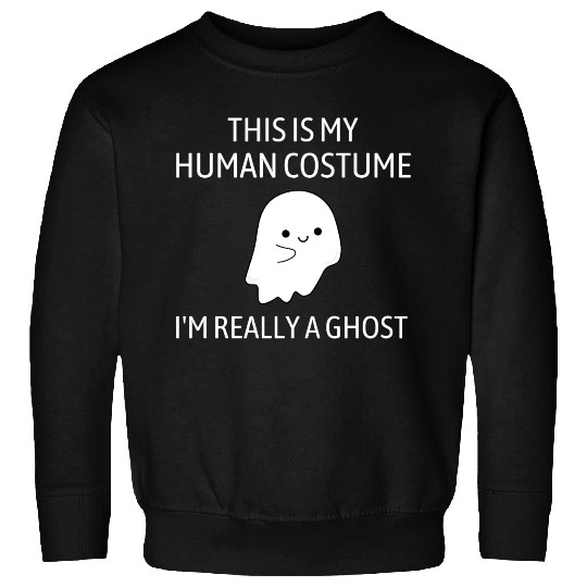 This is My Human Costume I'm Really a ghost Sweatshirts