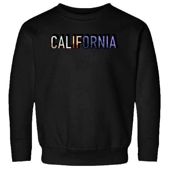 California State Gradient Typography Sweatshirts