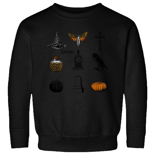 halloween gothic 9 image Sweatshirts collage