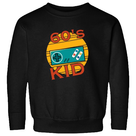 Gamer Kid Retro 60s 1960s Sweatshirts