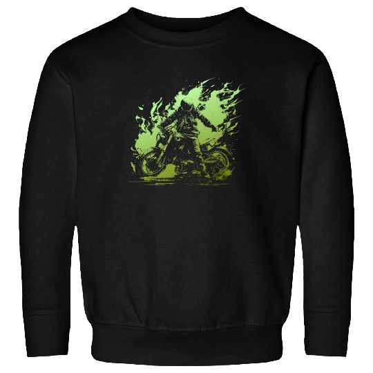 Motorcycle Passion gazoline In The Veins Sweatshirts