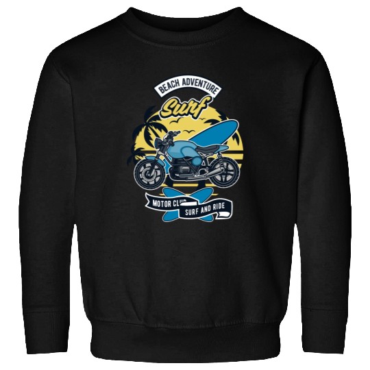 Motorcycle Bike Surf Sweatshirts
