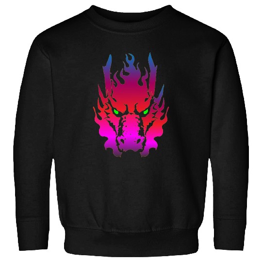 Dragon Face Sweatshirts