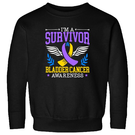 Bladder Cancer Survivor Bladder Cancer Awareness Sweatshirts