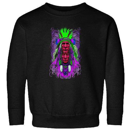 Psychedelic Native Sweatshirts