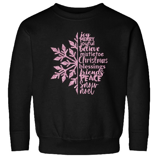 Christmas Snowflake Sublimation Sweatshirts