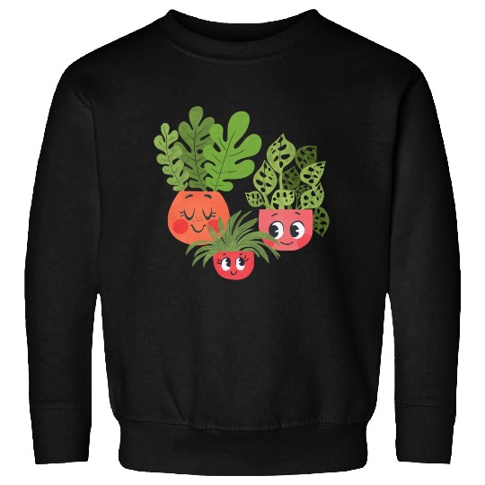 Happy Plants Sweatshirts