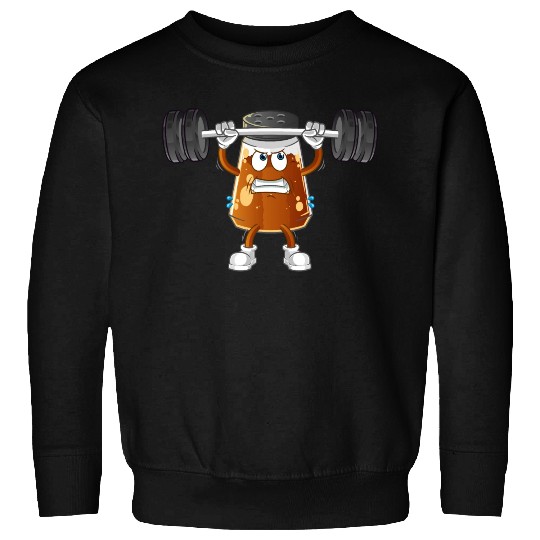 funny gym Pepper Sweatshirts