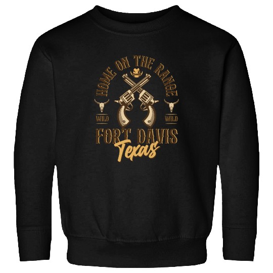 Fort Davis Texas wild west town Sweatshirts