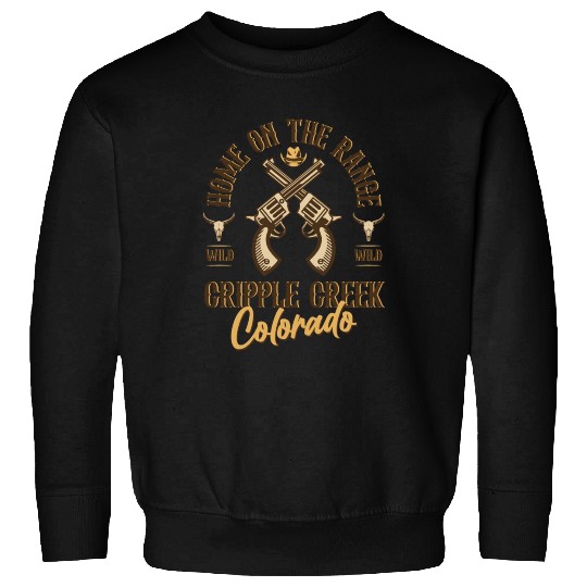 Cripple Creek Colorado wild west town Sweatshirts