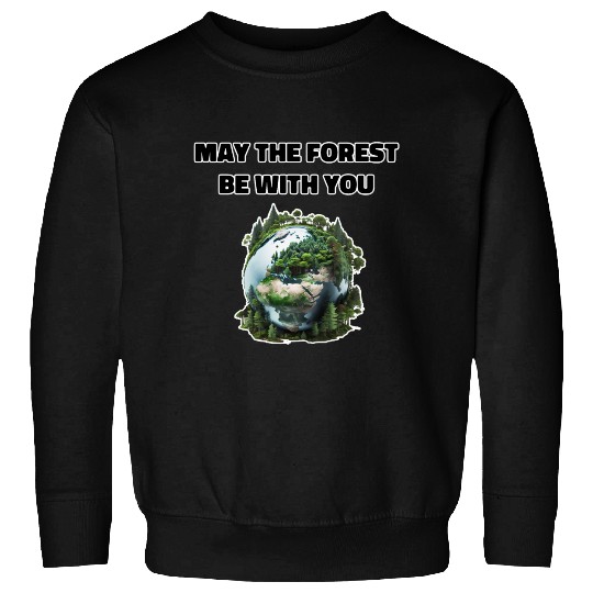 May the Forest Be With You Sweatshirts