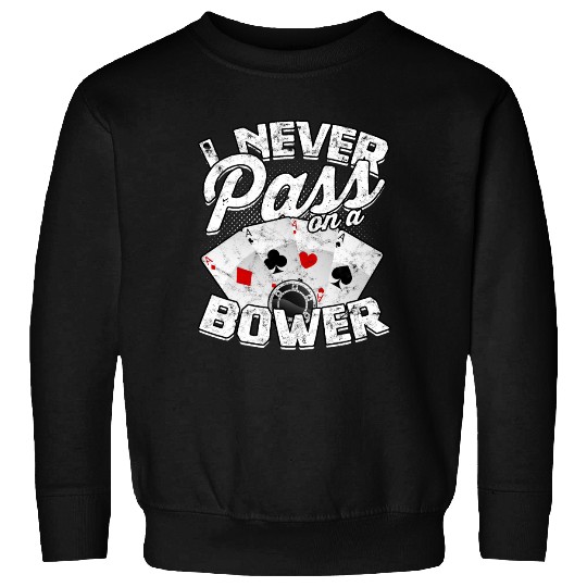 Card Game Games Playing Card Poker Euchre Sweatshirts