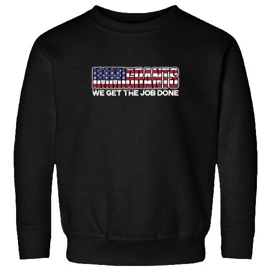 US Immigrant Indigenous USA Immigrants america Sweatshirts