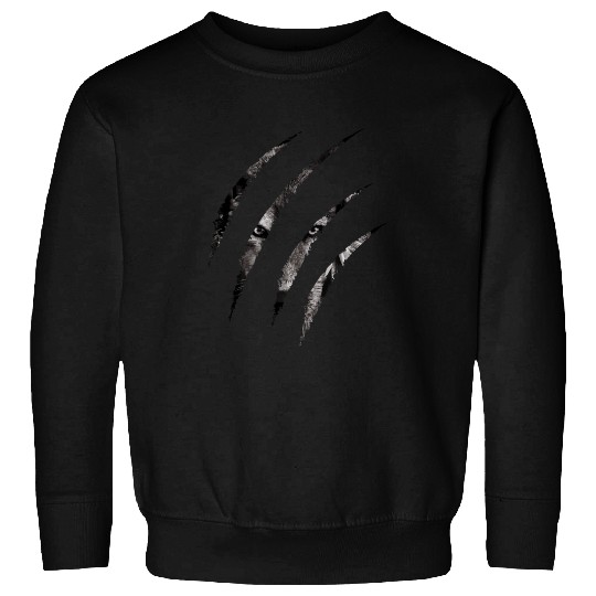claws mark | Pack of Alpha Wolf were here Sweatshirts