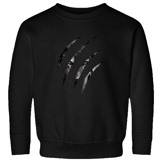 claws mark | Pack of Alpha Wolf were here Sweatshirts