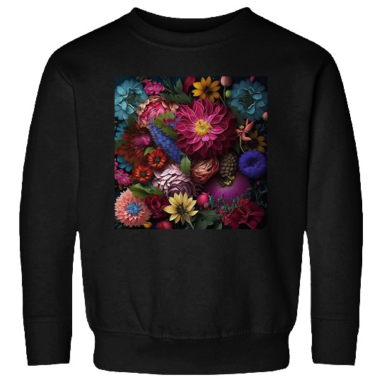 Flower Field Sweatshirts
