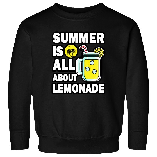 Lemonade Lover Summer Quote Sweatshirts