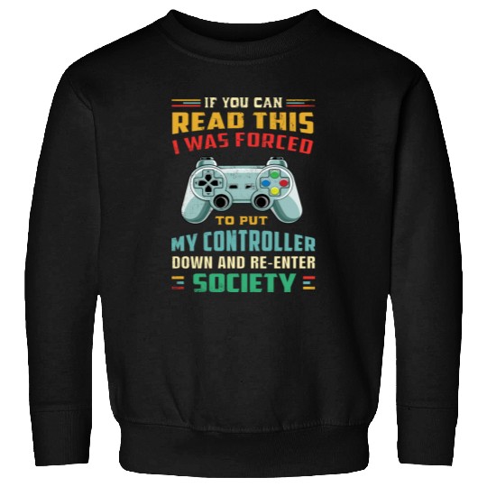 Video Game Retro Vintage Gaming Lover Sweatshirts