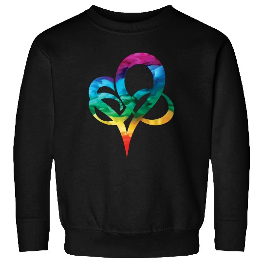 LGBTQ Rainbow Heart Pride Heart Gift LGBTQ+ Sweatshirts