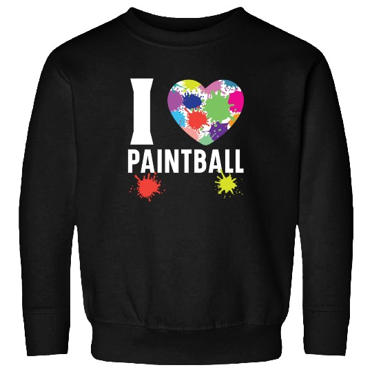 Paintball Paint Gun Paintball Player Paintballer Sweatshirts