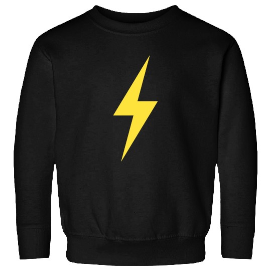 LIGHTNING BOLT ICON yellow Sweatshirts