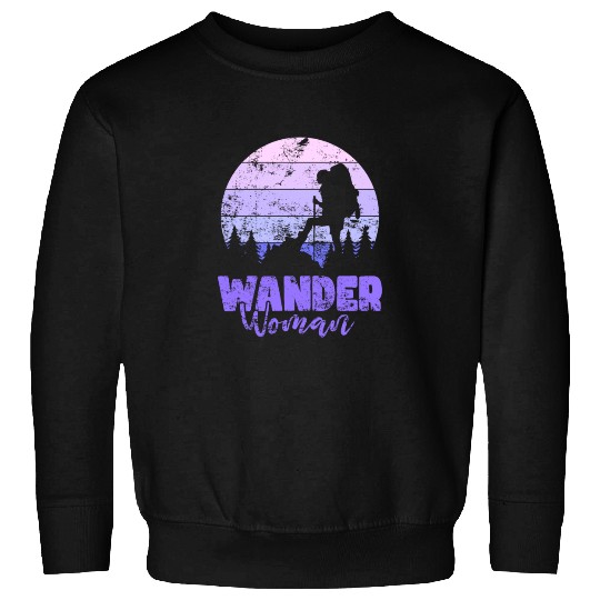 Wander Women in the nature Sweatshirts