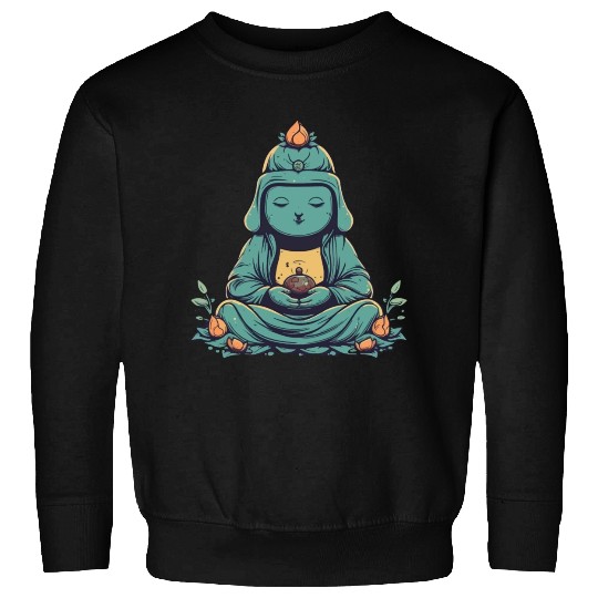 Meditating buddha Sweatshirts