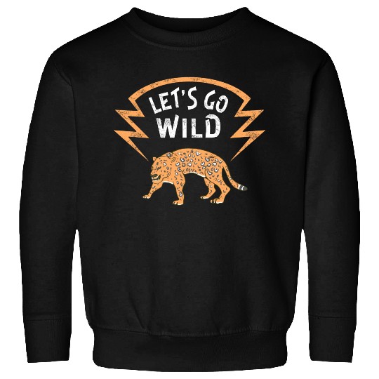 Wildlife Jaguar Wild Animal Lover Sweatshirts