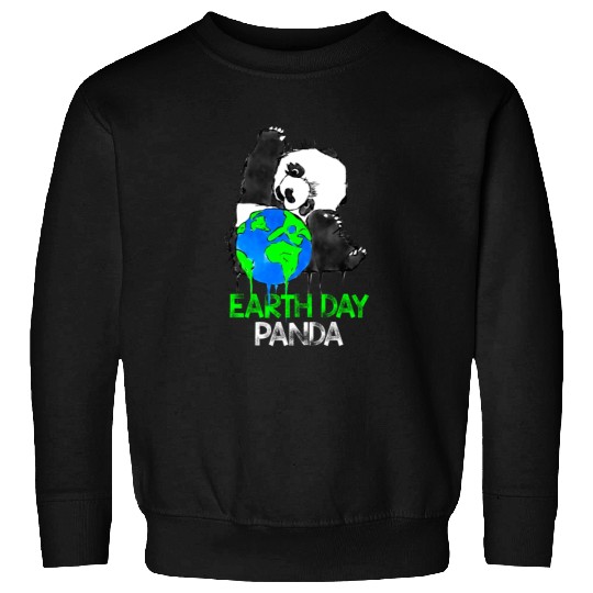 Earth Day Panda Sweatshirts