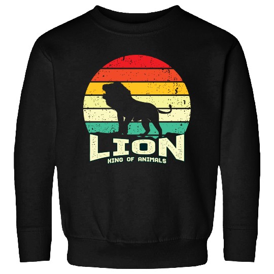 Lion King Of Animals Sweatshirts
